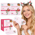 Ditoi Steam Eye Mask, Heated Eye Mask for Dry Eye Relief,Warm Compress with Hyaluronic Acid,Christmas Stocking Stuffers,Travel Essentials & Relaxation Gifts,Rose 20 Packs