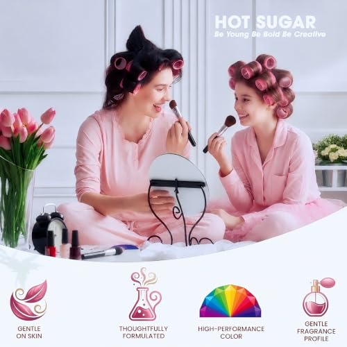 Hot Sugar Teen Makeup Kit Gift Set - 42 Eyeshadows, 14-Piece Variety