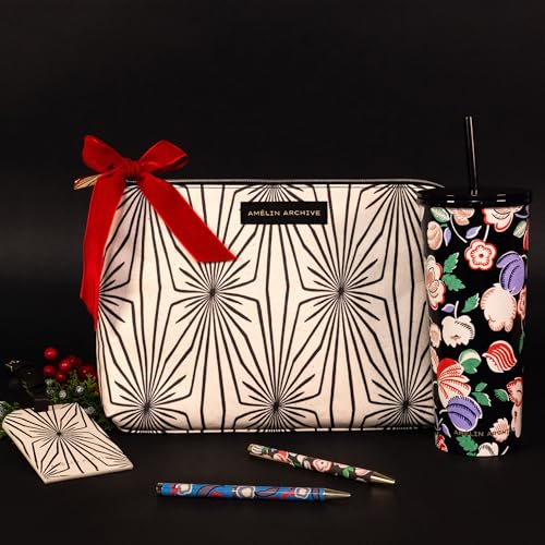 Tropical Makeup Bag with Handle