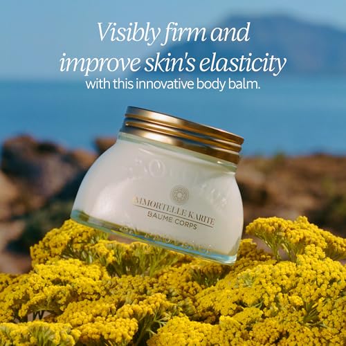 L'Occitane Immortelle Shea Body Balm 6.9 oz for Skin Firming & Hydration