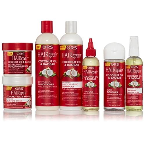 ORS HAIRepair Coconut Oil and Baobab Sulfate-Free Invigorating Shampoo 12.5 Ounce
