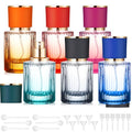 Refillable Perfume Bottles Set - 6 Multicolor 50ml Spray Travel Containers Variation of THIS listing