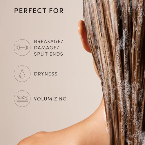 OUAI Fine Hair Shampoo Refill - Volumizing Shampoo for Fine Strands - Made with Biotin, Keratin & Chia Seed Oil - Strengthens, Nourishes & Thickens - Color-Safe & Sulfate Free Hair Care (32 Fl oz)