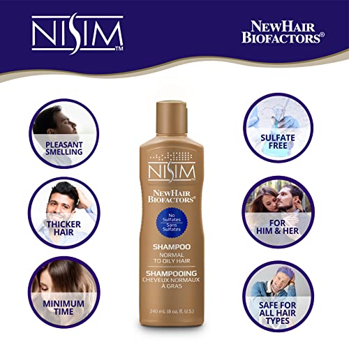 Normal to Oily Shampoo 8.11 Fl Oz - Sulfate-Free Hair Loss Control
