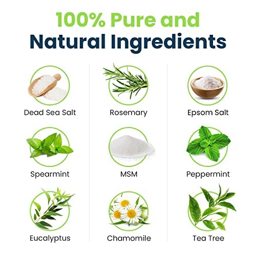 Tea Tree Oil Foot Balm - Foot Moisturizer for Dry Cracked Feet - Instantly Hydrates & Soothes Irritated Skin & Athletes Foot - Best Foot Care for Women and Men & Tea Tree Foot Soak, Callus Remover Gel