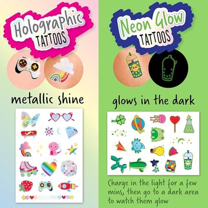 Creativity for Kids Tattoo Designer Studio: Create 50+ DIY Temporary Tattoos, Toys and Gifts for Girls and Boys, Arts and Crafts Activities for Kids (Ages 6+)