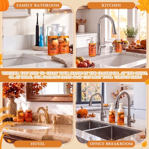 Fall Foaming Hand Soap Set - Autumn Scents, 8.75 fl oz, 6 Pack