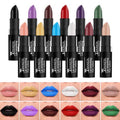 12 Colors Vivid Vampire Matte Lipstick Set - Long Lasting, Waterproof Makeup for Halloween Party, Cosplay, and Camouflage Face Paint