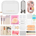 YouxuanAio White Wedding Emergency Kit for Bride - 40+ Essentials Bridal Survival Set