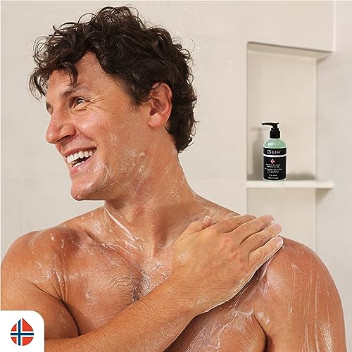 Men's Deep Cleansing Face Wash & Shave Gel with Arctic Algae - 8 fl oz