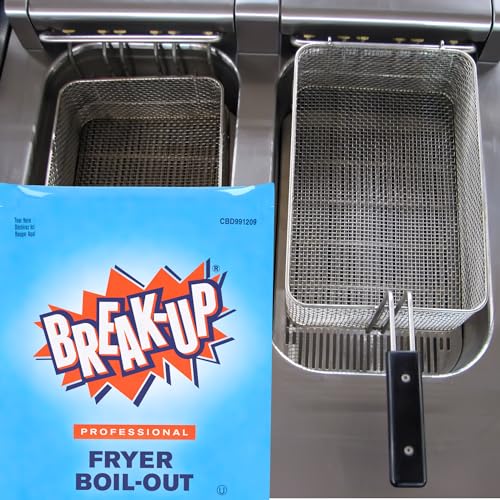 Diversey Break-Up Fryer Boil Out Cleaner 2oz Pack of 36 - Degreaser for Deep Fryers