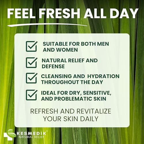 Tea Tree Lemongrass Body Wash MaxTherapy, Itchy Skin Relief, Antifungal Defense, Fights Body Odor, Soothes Jock Itch & Athlete's Foot, Intimate Wash, Men & Women, 16 fl oz, Limited Edition