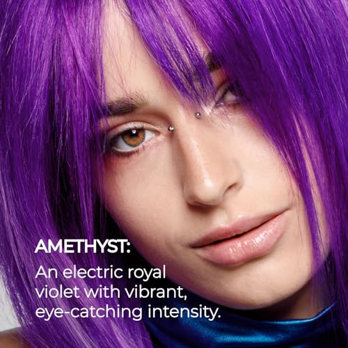 XMONDO Amethyst Color Depositing Hair Mask - Vibrant Purple, 8 Fl Oz