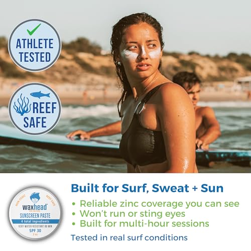 Waxhead Tinted Sunscreen for Face Sunscreen and Body, Non-Nano Zinc Oxide, for Kids and Adults, Mineral Zinc