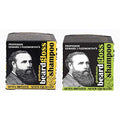 Professor Fuzzworthy's Beard Shampoo Bar Combo Set - Original & ACV Beard Wash Men's Grooming Gift Kit | 100% Natural Beard Soaps with Organic Ingredients Travel Friendly Zero Waste Plastic Free
