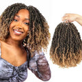 Datanala 14 Inch T27# Pre-Twisted Yanky Twists Crochet Hair 9 Packs Bohemian Passion Style