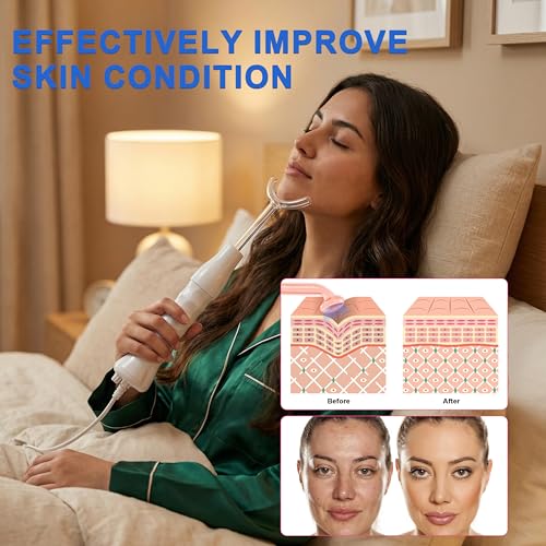 Hi Frequency Facial Care Device with 7 Electrodes - Blue