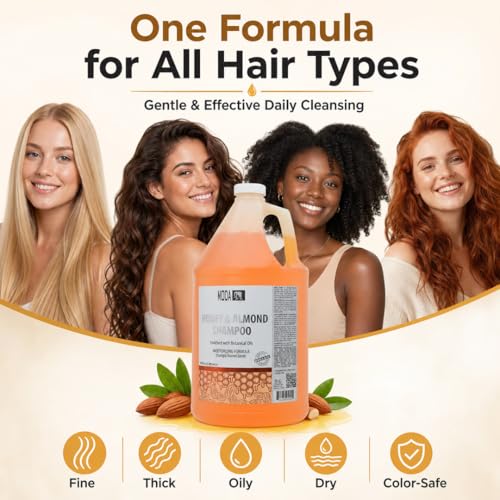 Bulk Hotel & Salon Shampoo - Deep Moisturizing 128 oz for Hospitality & Hair Care
