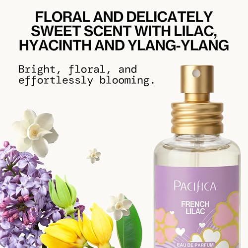 French Lilac Floral Perfume Spray - Long-Lasting Vegan Spring Scent 1 oz - Variation of THIS listing