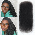 14 Inch Black Afro Kinky Human Hair for Dreadlocks & Locs - 50g