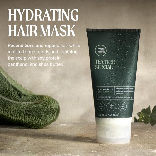 Tea Tree Hair & Scalp Treatment Hydrating Hair Mask 5.1 Fl Oz - All Hair Types