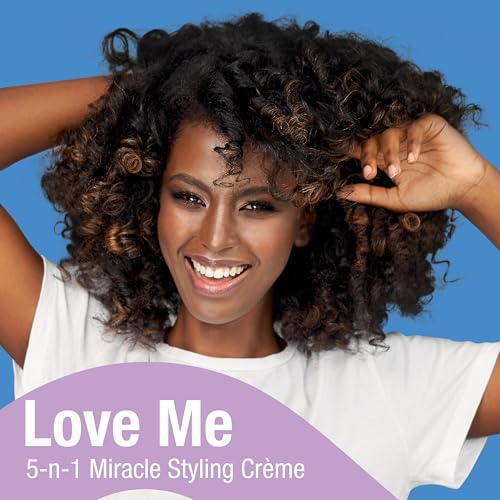 Lottabody Love Me 5-n-1 Leave-In Treatment with Coconut & Shea Oils, Lightweight, All-In-One, Leave-In Spray for Detangling Heat Protection Moisture Shine & Frizz Control, 5 oz