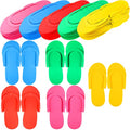 JenPen Disposable Spa Pedicure Slippers Bright Colors 60 Pairs