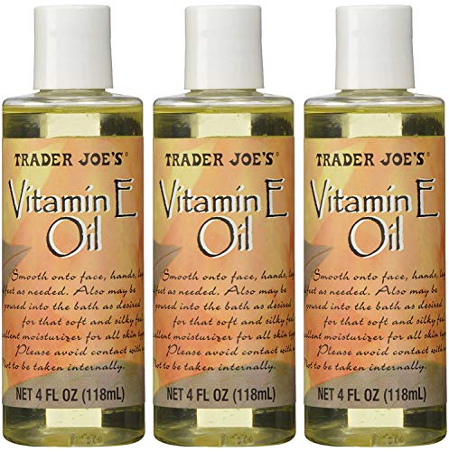 Trader Joe's Vitamin E Oil - 4 Fl Oz, Pack of 3, Skin & Hair Care