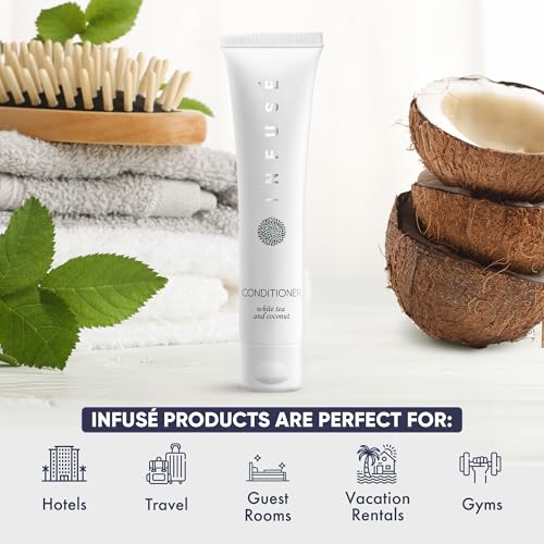 Bulk 20-Pack 1 oz Conditioner Travel Size Hotel Toiletries Eco-Friendly