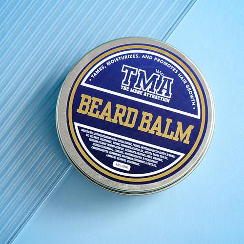 Men's Beard Balm Moisturizing Styling Butter with Shea & Beeswax - 2oz
