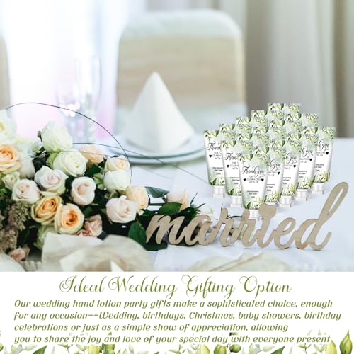 Wedding Hand Cream Set - 50 Pack 1 Oz/30 ml Bulk Lotion for Gifts