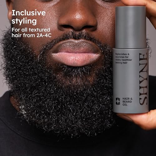Natural Hair & Beard Oil for Curly Wavy Afro Hair - Nourishing 50ml