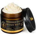 Organic Grass-Fed Tallow Balm for Face: Whipped Beef Tallow Cream with Raw Honey for Sensitive and Dry Skin, Natural Formula for Soothing & Deep Hydration