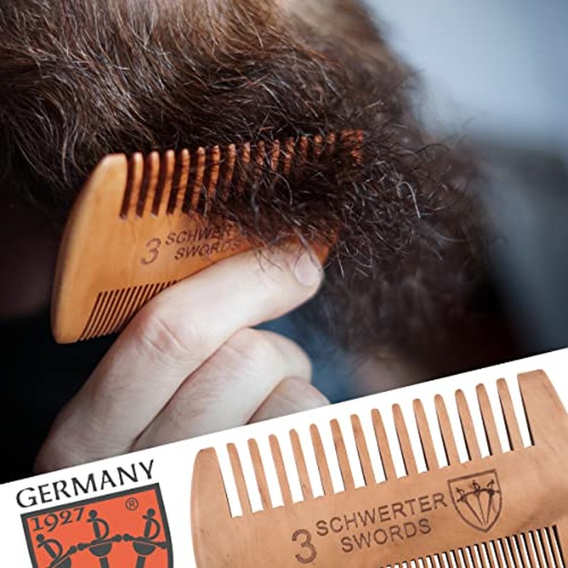 3 Swords Germany ? beard mustache care comb (VGW)