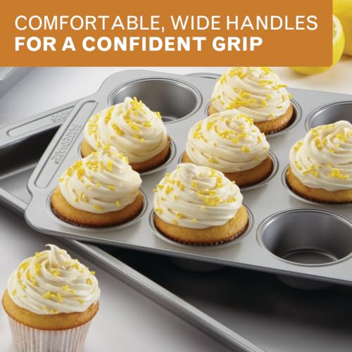 Farberware Nonstick Bakeware Set with Cooling Rack - 10-Piece