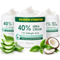 Urea Cream 40% for Feet with Salicylic Acid, Callus & Cracked Heel Care - 6 OZ Pack of 3