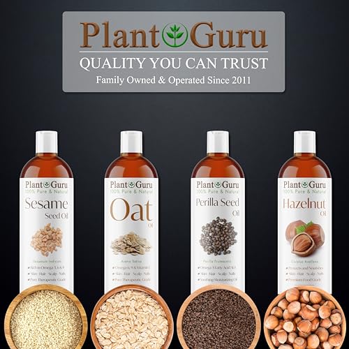 Perilla Seed Oil 32 fl oz - Cold Pressed Natural Skin, Hair & Body Moisturizer
