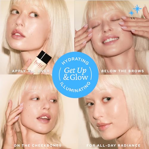 Vitamin C Brightening Serum for Face & Body with Hydrating Primer, Glowing Skin
