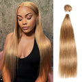 iJoy Honey Blonde Straight Human Hair Bundles 16 Inch - Virgin Brazilian Remy