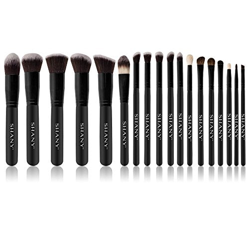 SHANY Makeup Brushes Artisan Easel Elite Cosmetics Make up Brush Set, Complete Kabuki Makeup Brush Set - Old Packaging
