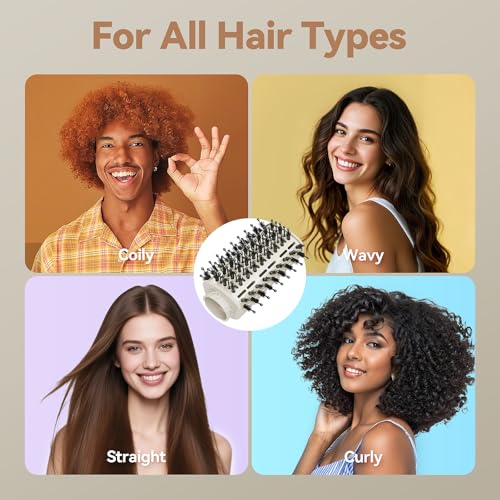 Paddle Brush for Shark FlexStyle Hair Dryer All Hair Types - Detailing & Styling Attachment