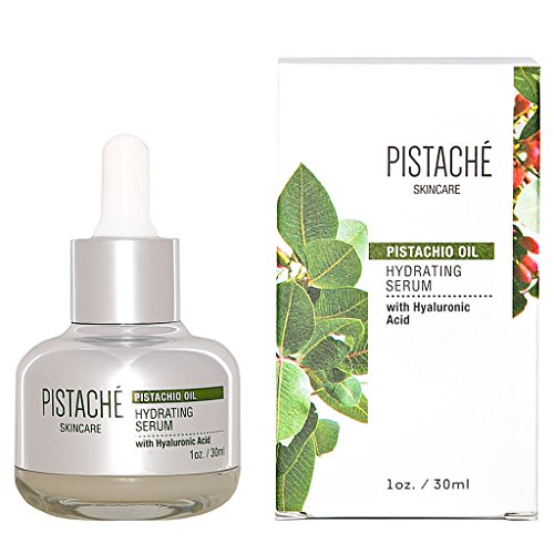 Pistach? Skincare Pistachio Oil Face Serum with Hyaluronic Acid | Hydrating & Brightening Formula with Vitamin E & Antioxidant Protection, 1.0 oz