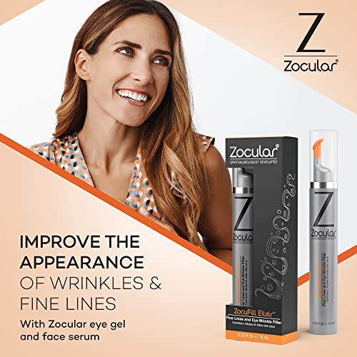 Anti-Aging Eye & Face Serum for Wrinkles & Fine Lines - 15mL