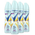 Degree Women Antiperspirant Dry Spray Sexy Intrigue 3.8 oz Pack of 4 - Long-Lasting Freshness