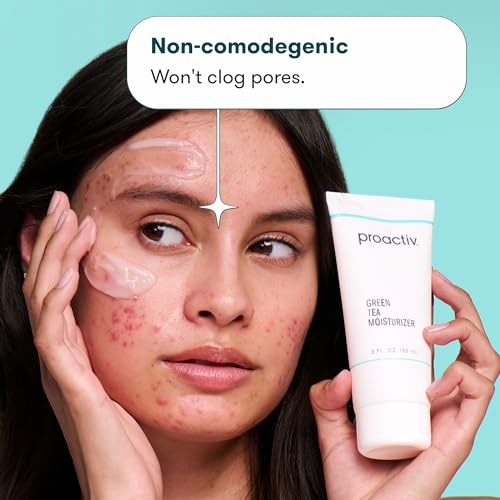 Proactiv Green Tea & Hyaluronic Acid Moisturizer 3 Fl Oz - Oil-Free Hydrating Face Cream for Sensitive Skin