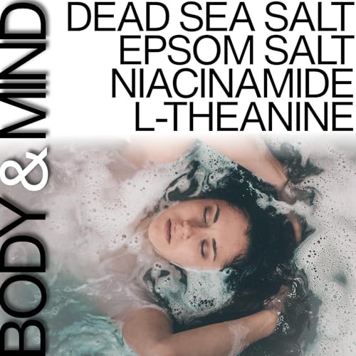 STiiMPAK Mind & Body Bath Soak 3lb - Magnesium & Dead Sea Salt with L-Theanine & Niacinamide for Relaxation