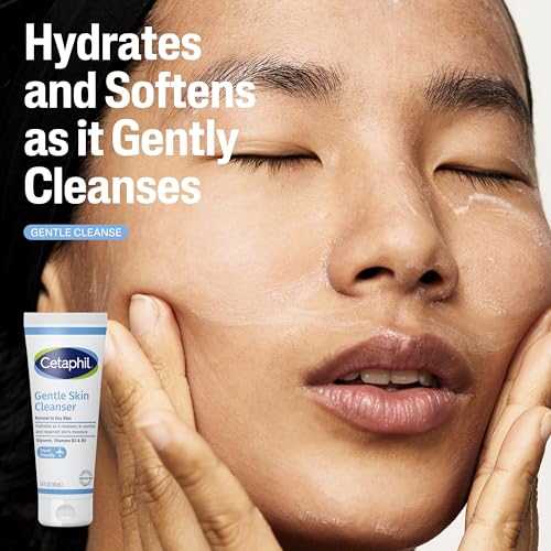 CETAPHIL Skincare Gift Set & Travel Companion for Sensitive Skin | Gentle Skin Cleanser, Daily Facial Cleanser, 2 x Moisturizing Lotion | TSA Approved | Dermatologist Recommended Brand