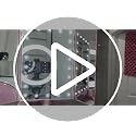 White Lighted Makeup Mirror with Magnification Tri-Fold LED Vanity Mirror