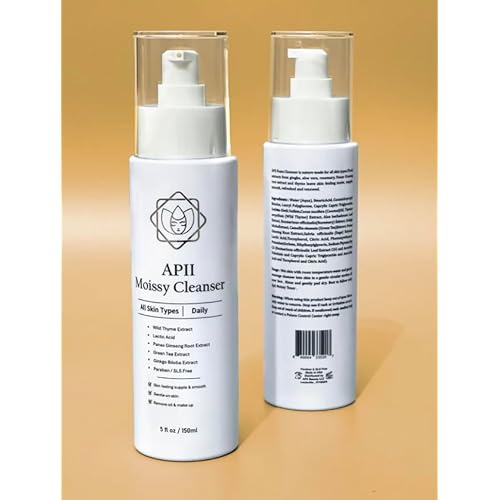 APII Moissy Cleanser | All Natural Daily Use Cleanser | Facial wash | Gentle Yet Effective| 150ml