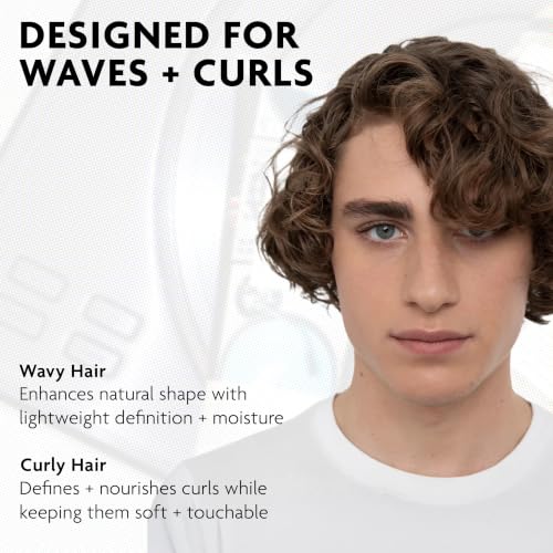 Curl Defining Cream for Wavy & Curly Hair - 5 Fl Oz - Soft, Shine & Hold